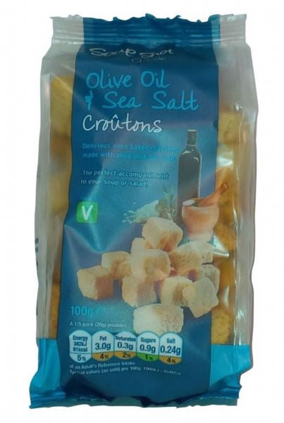 Soup Shot Olive Oil & Sea Salt Croutons