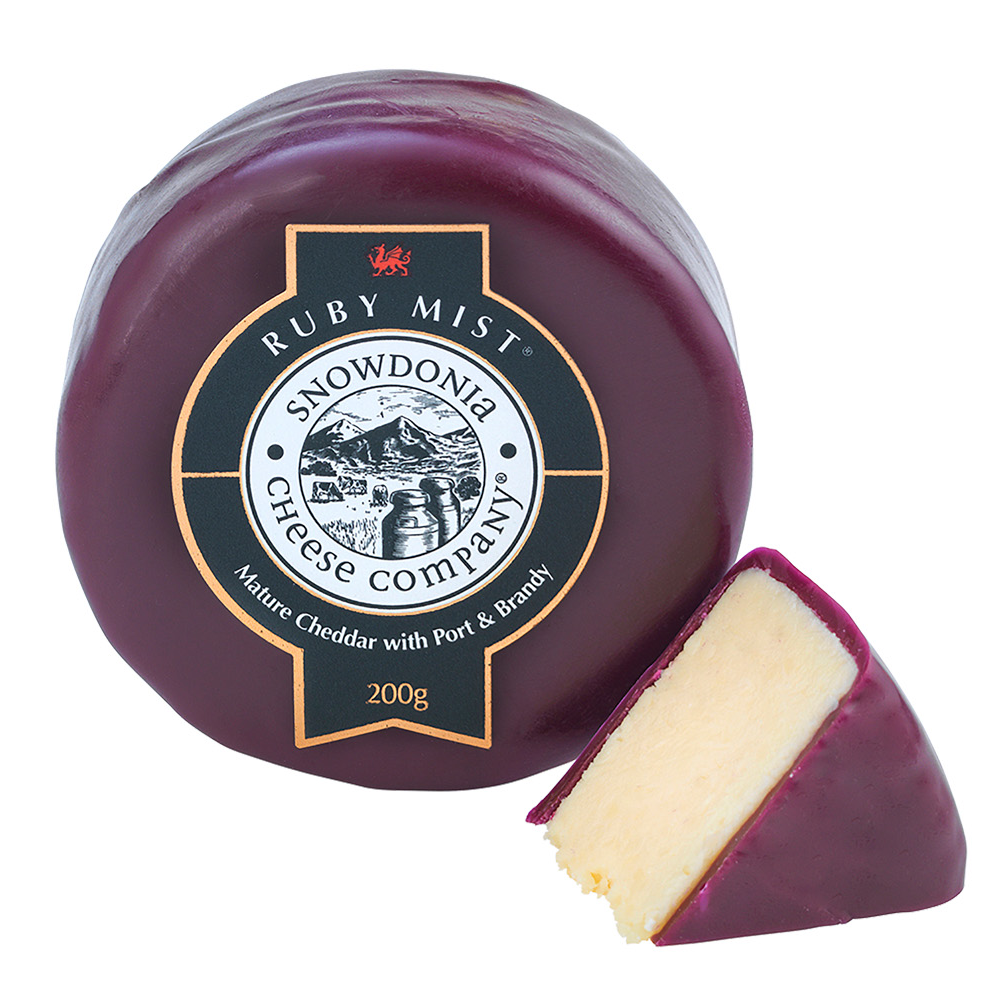 Snowdonia Ruby Mist Cheddar 200g