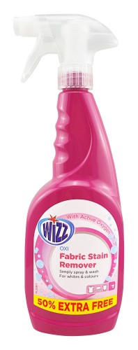 Wizz Oxi Spray Stain Remover 50% Extra Free 750ml