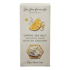 TFCCo Crackers Lemon Sea Salt Olive Oil 125g