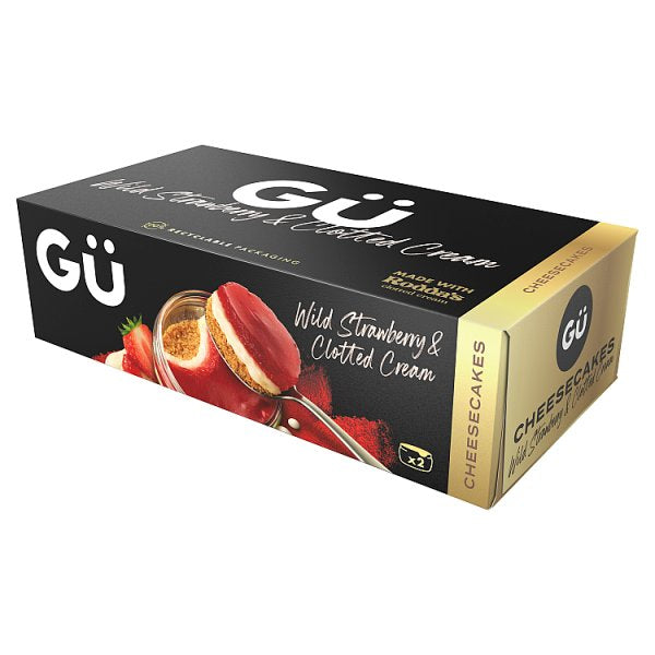 GU Strawberry & Clotted Cream Cheesecake 2x87g