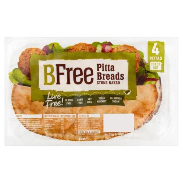 Bfree GF Stone Baked Pitta Bread 220g