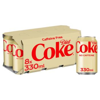 Coke Caffeine Free 8x330ml