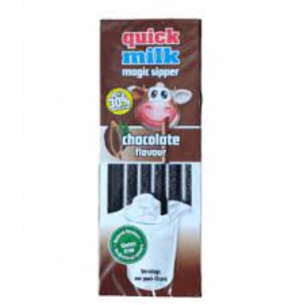 Quick Milk Magic Sipper Chocolate Straws 13s