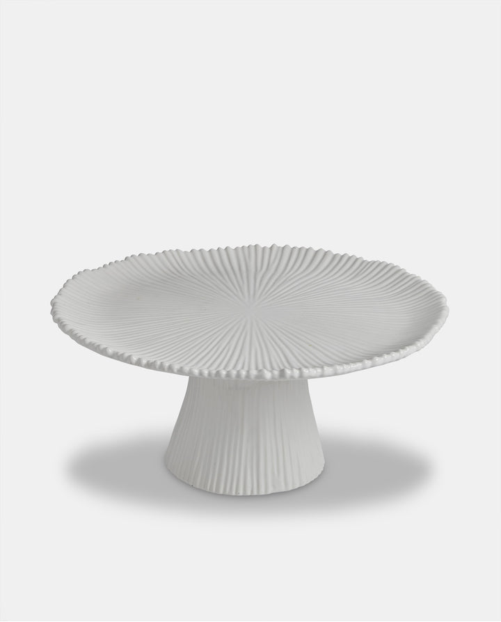 White Ceramic Cake Stand