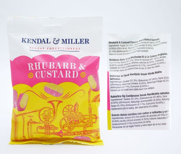 Kendall & Miller Rhubarb & Custard 225g