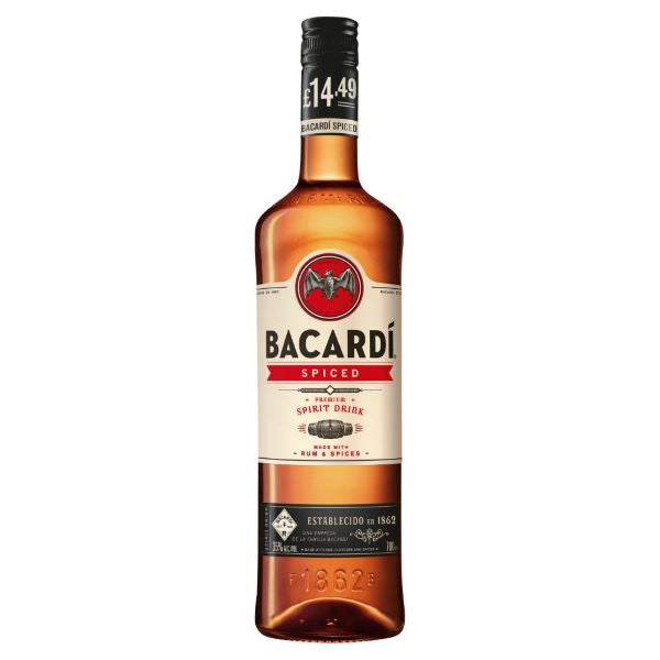 Bacardi Spiced Rum 70cl PMP 16.49