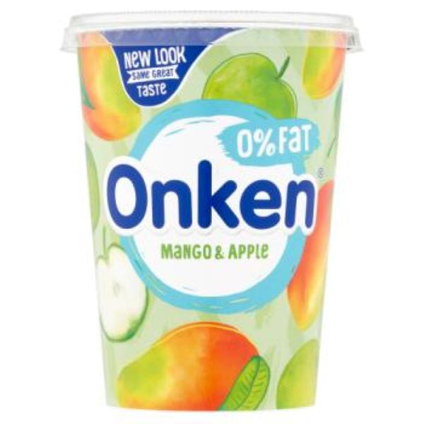 Onken Fat Free Apple & Mango 450G