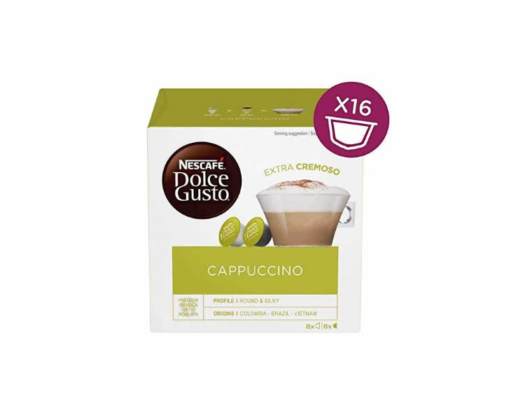 Dolce Gusto Cappuccino Pods 12pack PMP3.99