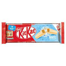 Nestle Kit Kat 2 Finger White 9pk *