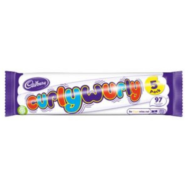 Cadbury Curly Wurly Bars 5pk *