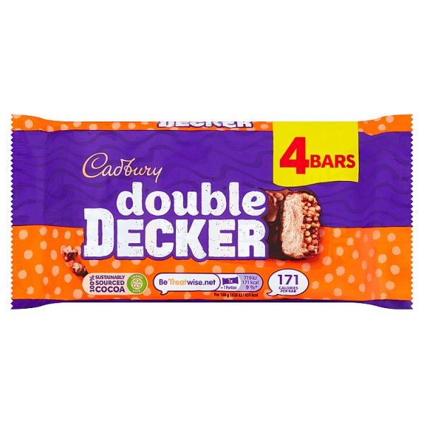 Cadbury Double Decker 149.2g 4pk