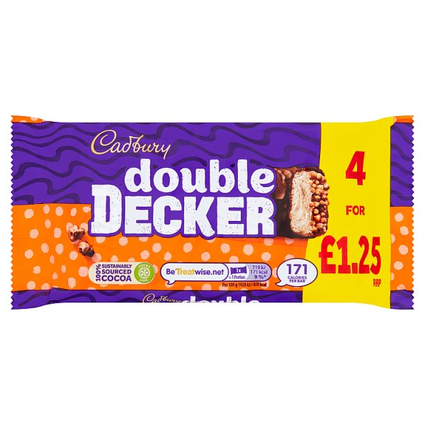 Cadbury Double Decker 4pk PMP1.25 *