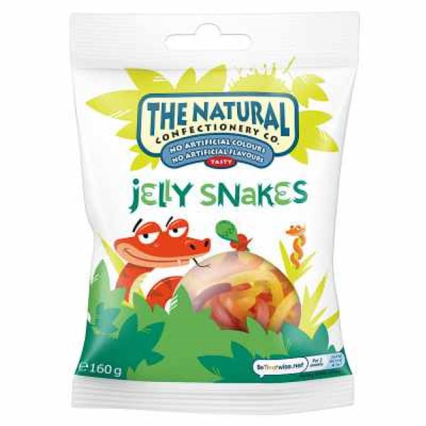 The Natural Cofectionery Co Jelly Snakes 130g