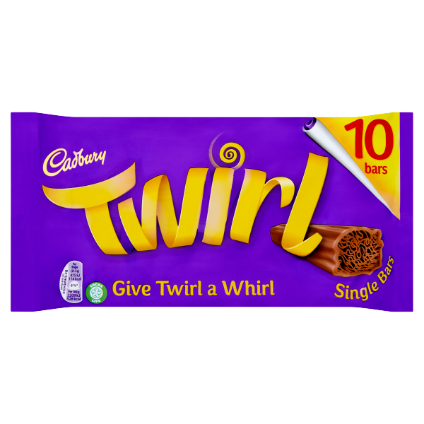 Cadbury Twirl 215g 10pk