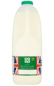 Co Op 4 pt Semi Skimmed Fresh Milk