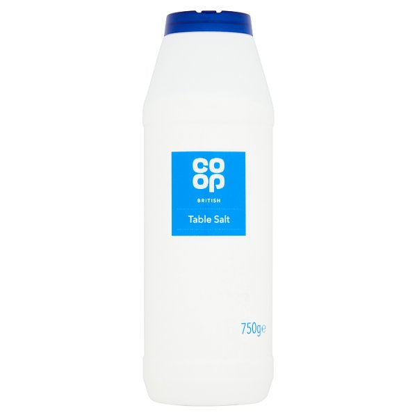 Co Op Table Salt Drum 750G