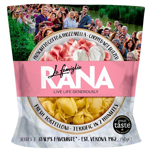 Giovanni Rana Ham & Cheese Tortelloni 250g