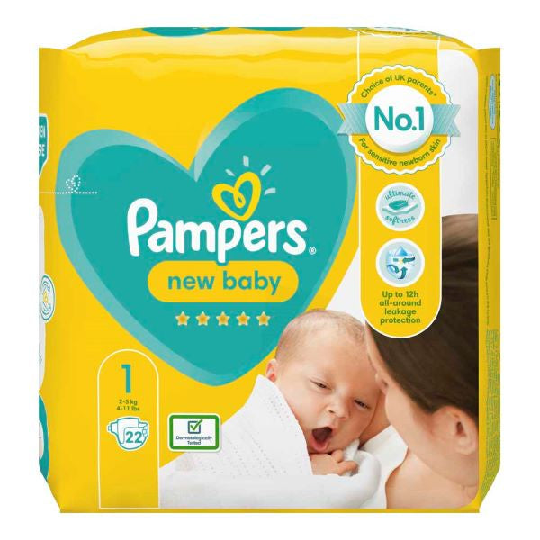 Pampers New Baby Size 1 22pack