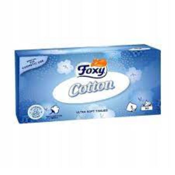 Foxy Cotton - Facial Tissue Regular 3ply x90