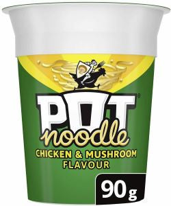 King Pot Noodle Chicken & Mushroom 114g