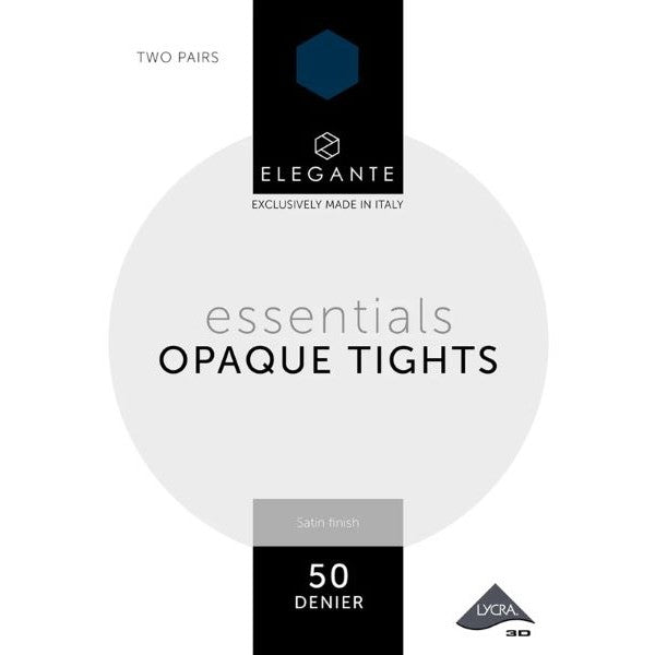Elegante Essential 50D Tights 2PP - Navy - Medium