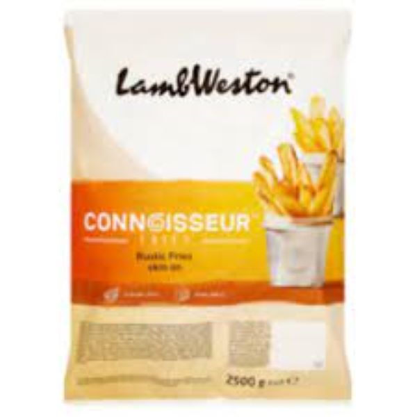 Lamb Weston Connoisseur Rustic Skin-On Fries 2.5kg