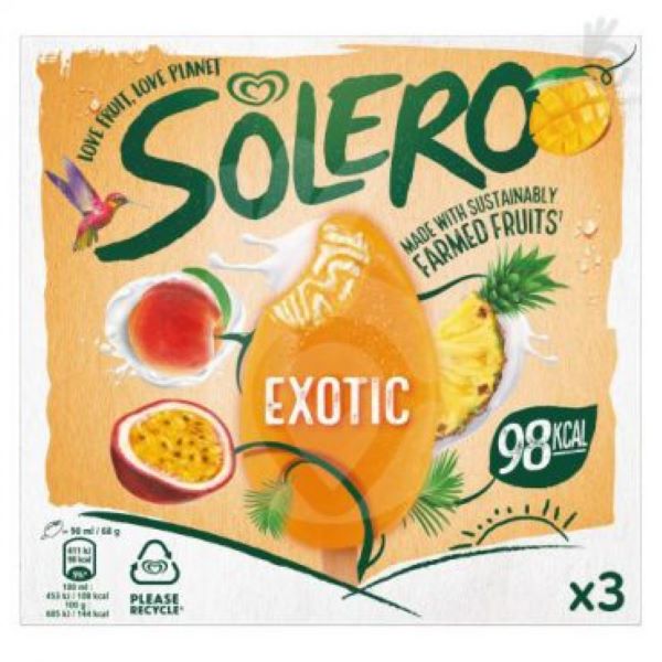 Walls Solero Exotic 3PK