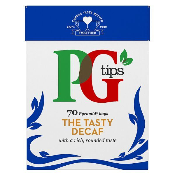 PG Tips Decaf Teabags 70pack
