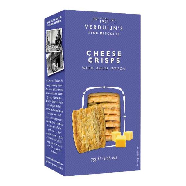 Verduijn's Cheese Crisps With Aged Gouda 75g