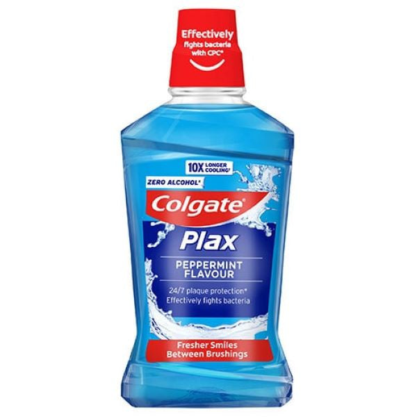 Colgate Plax Mouthwash Peppermint 500ml