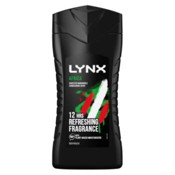 Lynx Africa Body Wash 225ml