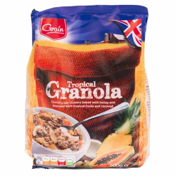Grain Tropical Granola 500g