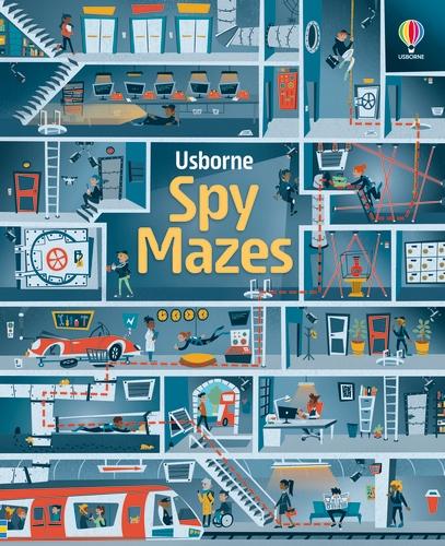 Usborne Spy Maze Activity Book