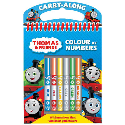 Thomas & Friends Colour by Numbers