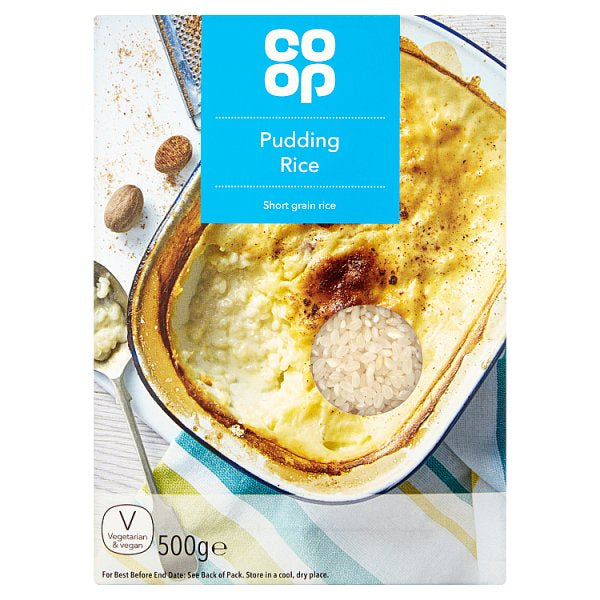 Co Op Short Grain Pudding Rice 500g