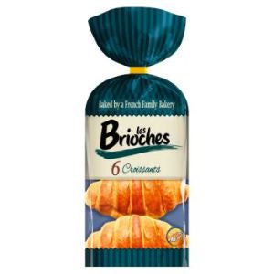 Les Brioche Croissants x 6