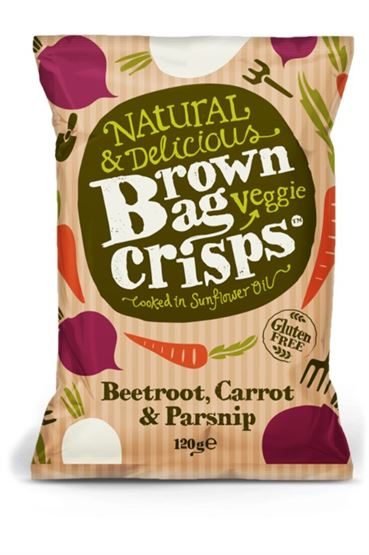 Brown Bag Crisps - Veggie Crisps 120g
