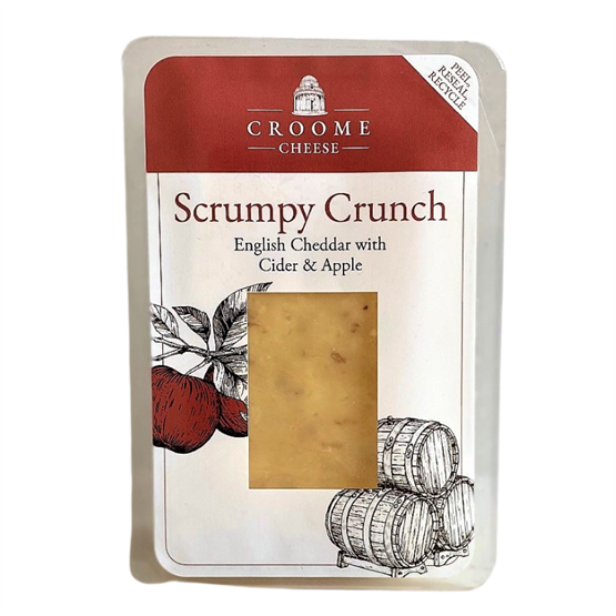 Croome Cheese The Scrumpy Cider & Apple 150g