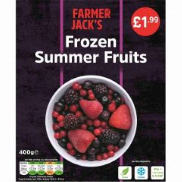 Farmer Jacks Summer Fruits 400g PMP1.99