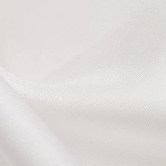 Gabinao 999PLJ Twill Silk Scarf Bleached White