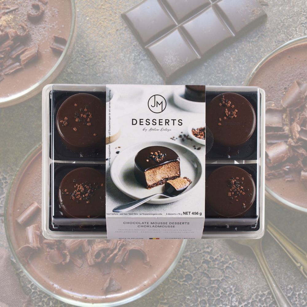 Costco Belgium Chocolate Mousse x 6