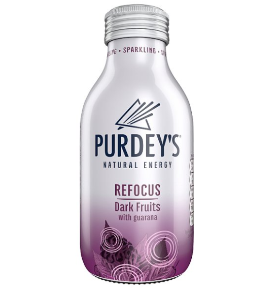 BULK Purdey's Natural Energy Dark Fruits 12x330ml