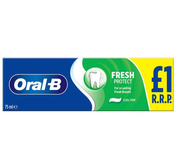 Oral-B 123 Fresh Protect Toothpaste 75ml