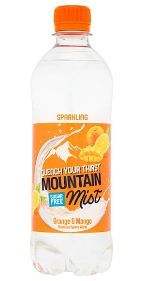 MM Orange & Mango Sparkling Water (12x500ml)