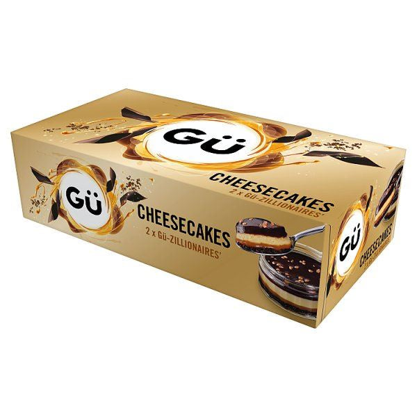 Gu Guzillionaires Cheesecake 2Pk 2 x 92g