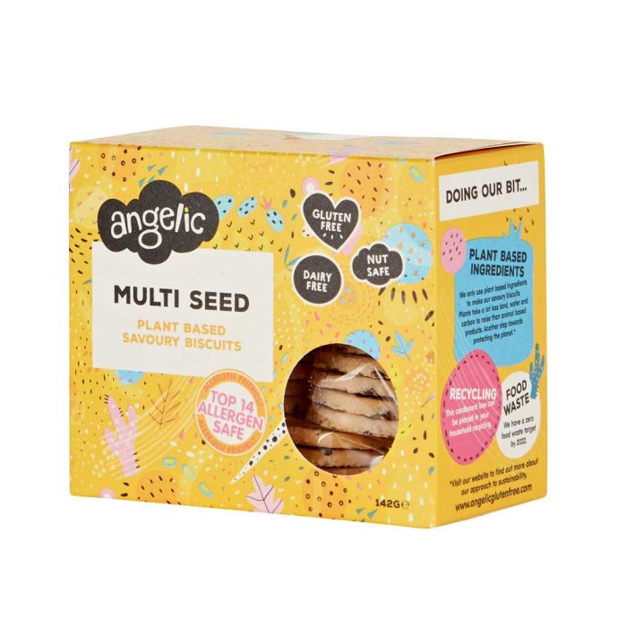 Angelic Multi Seed Savoury Biscuits