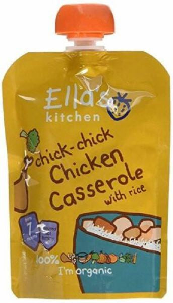 Ella's Kitchen Chicken Casserole W Rice Pouch 130g