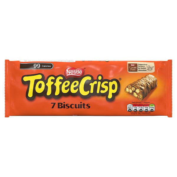 Nestle Toffee Crisp Biscuits 7pack 130g
