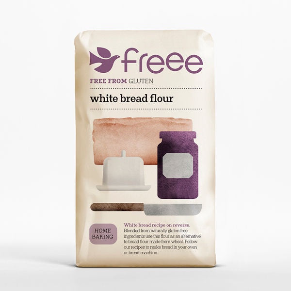 Doves Farm Gluten Free White Bread Flour 1kg